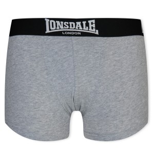 Kratasy Lonsdale 2 Pack Boxer Junior Boys Detske Siva | SK-SC5923146