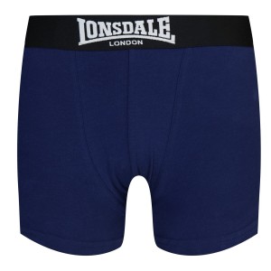 Kratasy Lonsdale 2 Pack Boxer Junior Boys Detske Námornícka Modrá | SK-YN1458936