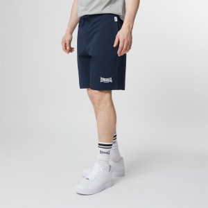Kratasy Lonsdale Jersey Lounge Panske Námornícka Modrá | SK-JR7283065