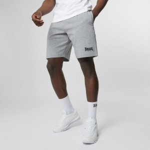 Kratasy Lonsdale Jersey Lounge Panske Siva | SK-XK8926731