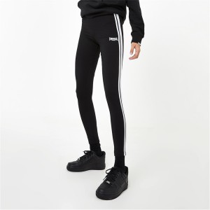 Leginy Lonsdale Damske Čierne | SK-GI9750684