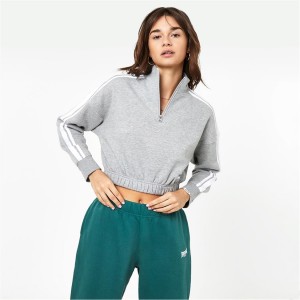 Mikina Lonsdale Cropped Damske Siva | SK-NF5974320