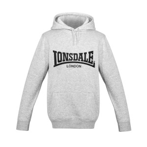 Mikina s Kapucnou Lonsdale Essential OTH Panske Siva | SK-VN9568201