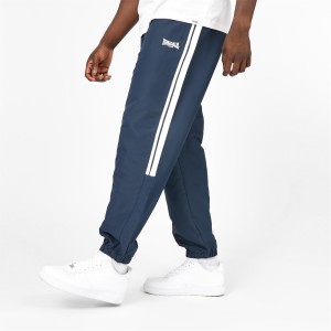 Nohavice Lonsdale 2 Stripe CH Woven Panske Námornícka Modrá | SK-HX3690478