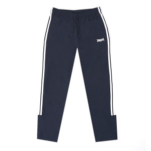 Nohavice Lonsdale 2 Stripe OH Woven Bottom Panske Námornícka Modrá | SK-AU6824905