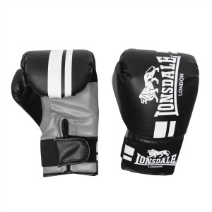 Rukavice Lonsdale Contender Boxing Damske Čierne | SK-NW5832610