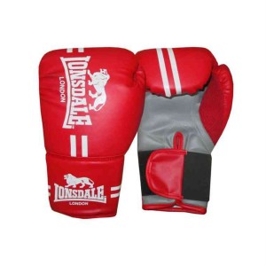 Rukavice Lonsdale Contender Boxing Damske Červené | SK-BR6123057