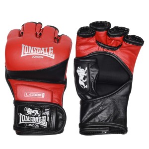 Rukavice Lonsdale MMA Fight Panske Červené | SK-GD8962540