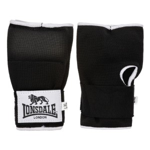 Rukavice Lonsdale Tréningová Inner Panske Čierne Biele | SK-DL8052647