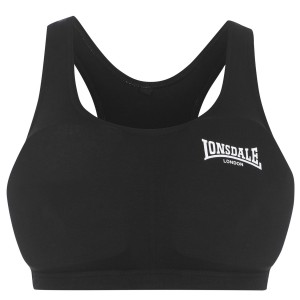Sportova Podprsenka Lonsdale Chest Guard Damske Čierne | SK-MS0368417