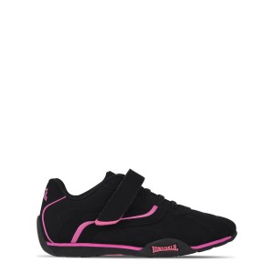 Tenisky Lonsdale Camden Childrens Detske Čierne Ruzove | SK-KN6190372