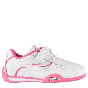 Tenisky Lonsdale Camden Infants Detske Biele Ruzove | SK-NW8354901