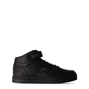 Tenisky Lonsdale Canons Childrens Hi Top Detske Čierne Siva | SK-HQ3208591