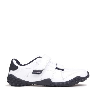Tenisky Lonsdale Fulham Child Detske Biele Námornícka Modrá | SK-QV4726813