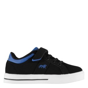 Tenisky Lonsdale Latimer Childrens Detske Čierne Modre | SK-NS5624987