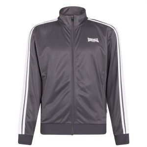 Teplaky Lonsdale 2S Tracking Top Panske Siva | SK-KG7058124