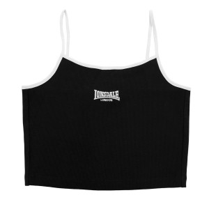 Tielko Lonsdale Essential Logo Vest Damske Čierne | SK-PW1087325