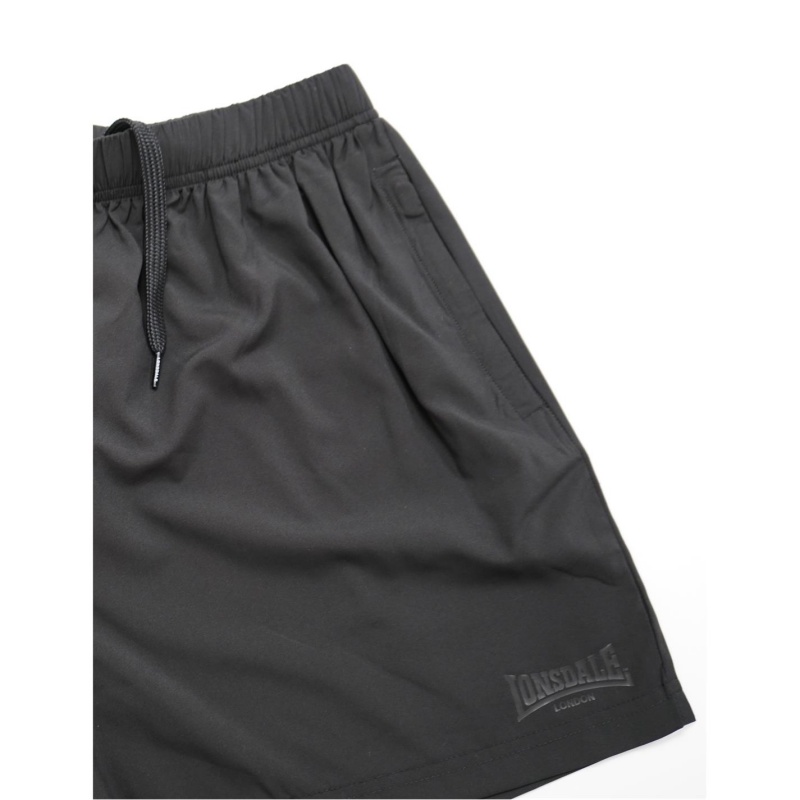 Kratasy Lonsdale Fight Dri Panske Čierne | SK-WK2597104
