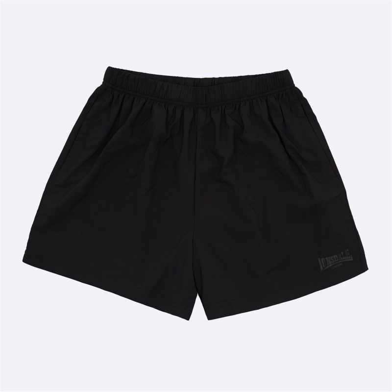 Kratasy Lonsdale Fight Dri Panske Čierne | SK-WK2597104