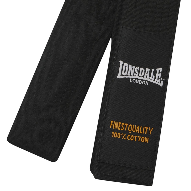 Opasok Lonsdale Martial Arts Panske Čierne | SK-BY3567204